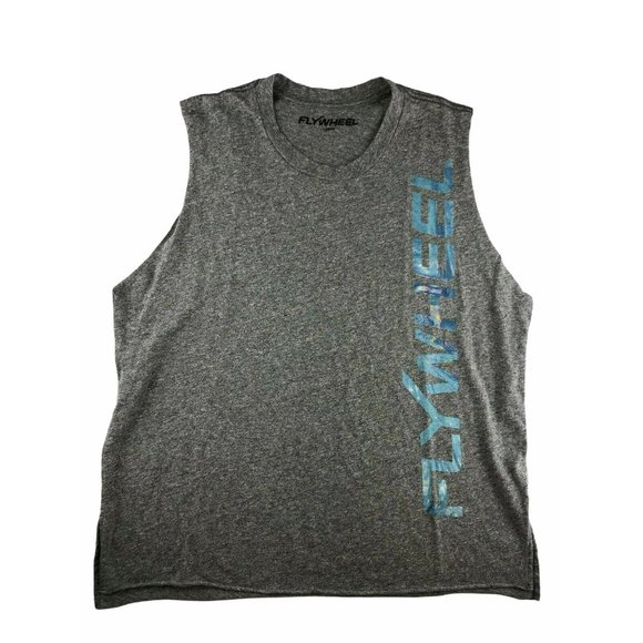 FLYWHEEL Large Shirt Sleeveless.  Cutoff Workout S - Picture 1 of 12